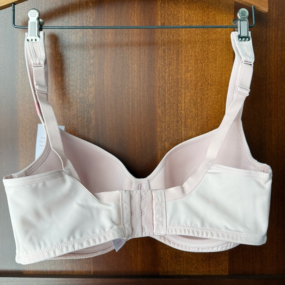 Cacique Pink Lightly Lined Balconette Bra Size 36DD - Picture 3 of 9
